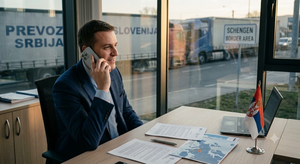 Srbija i Slovenija traže rješenje za probleme srpskih prevoznika u Šengenu