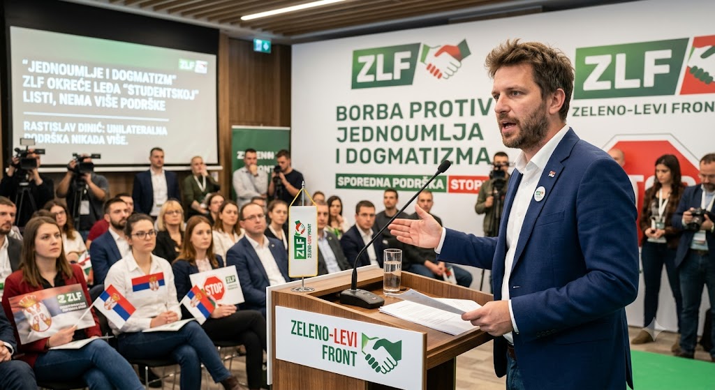 „Jednoumlje i dogmatizam“: Zeleno-lijevi front okreće leđa „studentskoj“ listi, nema više podrške