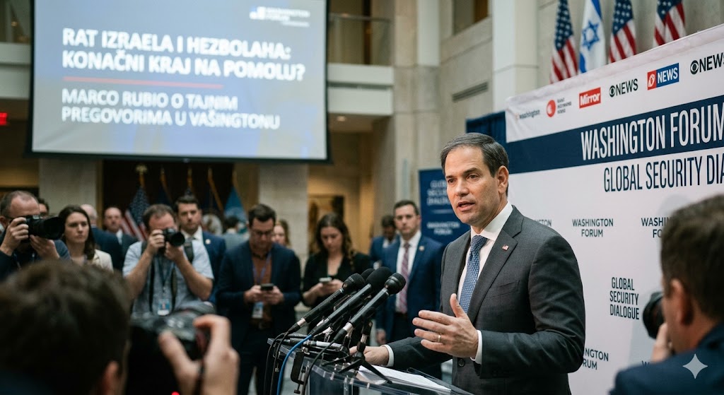 Hoće li konačno stati rat Izraela i Hezbolaha? Rubio se oglasio povodom tajnih pregovora u Vašingtonu