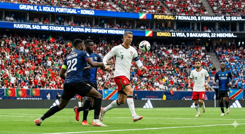 Ronaldo piše istoriju protiv Konga: Portugal započinje pohod na svjetski tron