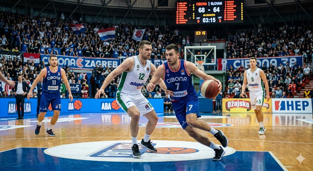 Cibona i Slovan u ABA ligi!