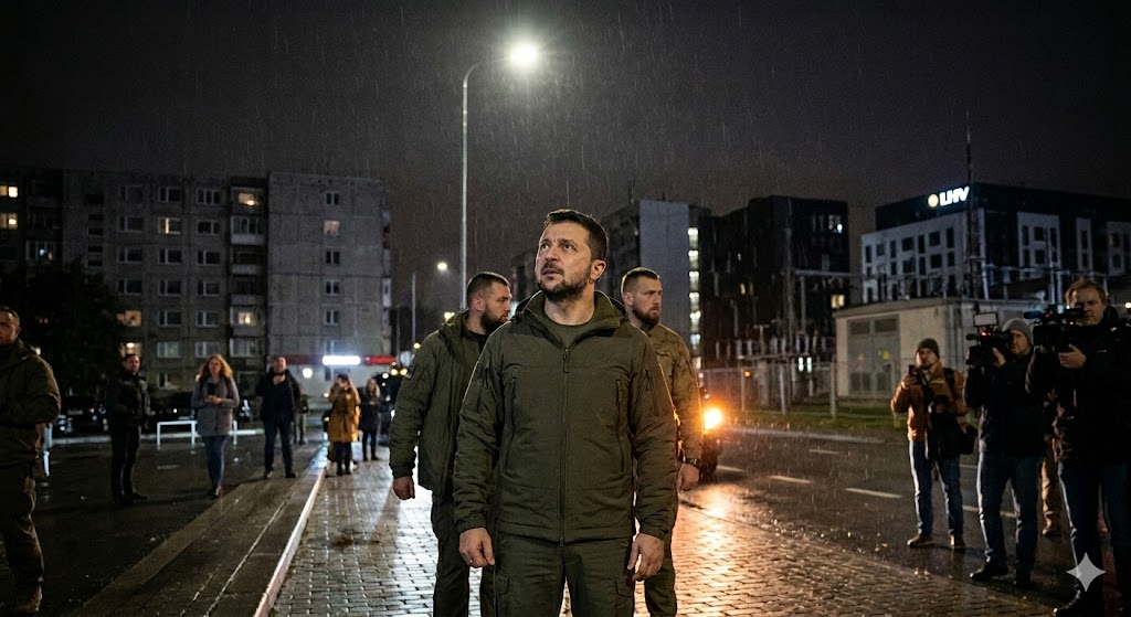 Stigao Zelenski, zavladao mrak: Problemi Estonije sa strujom