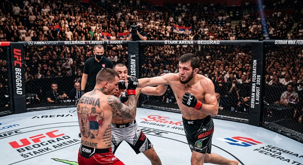 UFC zvijezda šalje poruku Beogradu: Magomedov želi kavez u Areni!