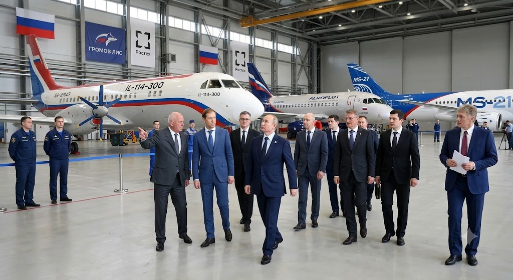 Putinu predstavljeni novi ruski avioni