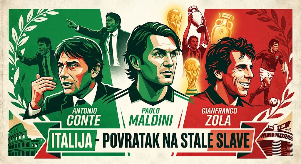 Vraća se čovjek koji zna da radi na ruševinama: Antonio Konte opet selektor Italije