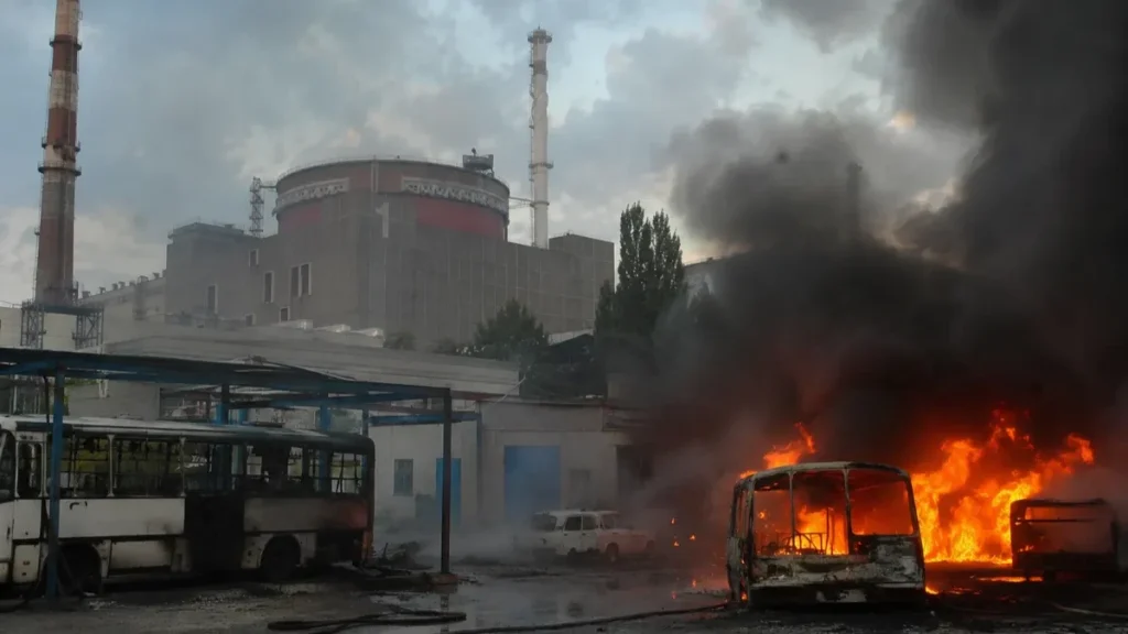 Katastrofa na pomolu: Pogođeno postrojenje Zaporoške nuklearne elektrane
