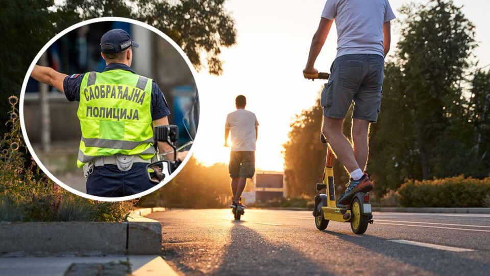 MUP izdao upozorenje za vozače električnih trotineta