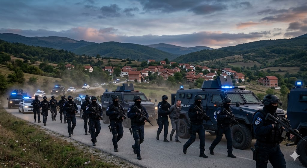 U opštini Štrpce akcija tzv. kosovske policije na više lokacija, ima privedenih