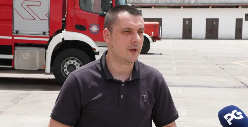 Ćetković: Tokom sezone imaćemo više od 100 vatrogasaca na terenu