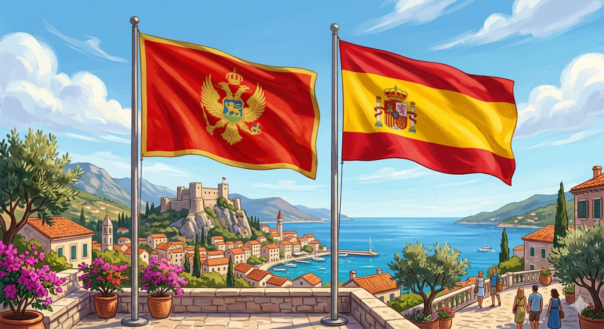 crna gora i spanija