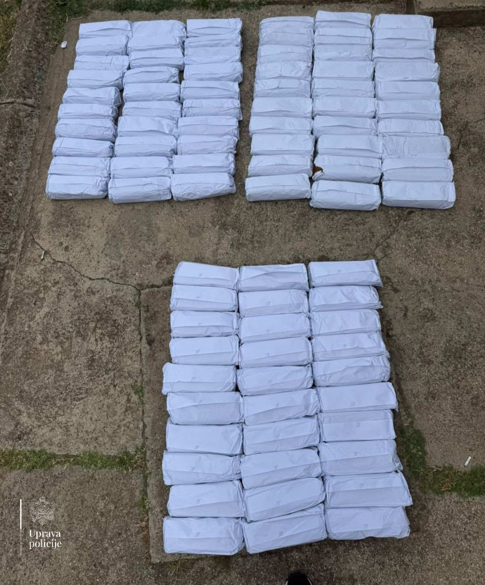 Uhapšen Zećanin zbog šverca 45 kilograma duvana