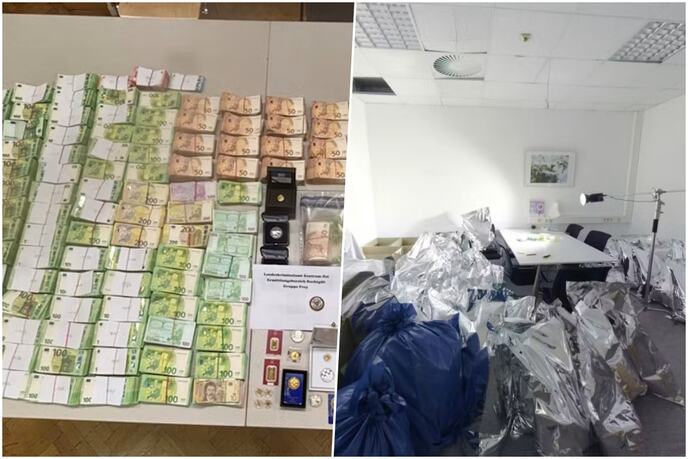 URUŠENI TROTOAR RAZOTKRIO ŠOK BANDU! Članovi bili „baštovani“ iz Srbije i Bosne, šef im bio „Psihonaut“: U skrovištu zatečeni 1,5 miliona eura i zlato