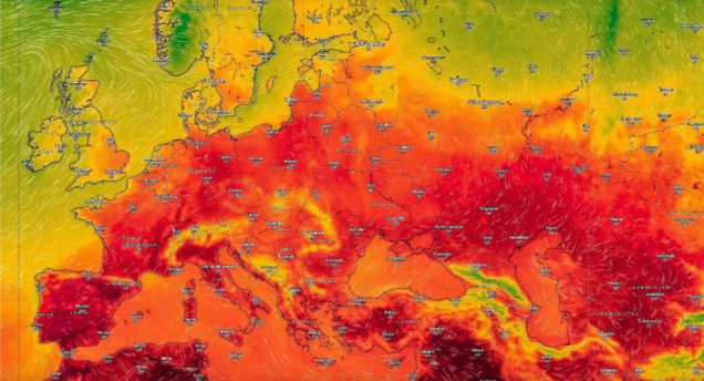 Evropa pod toplotnom kupolom: Rekordne vrućine, oboreni temperaturni rekordi i upozorenja o ubrzanom klimatskom zagrijavanju