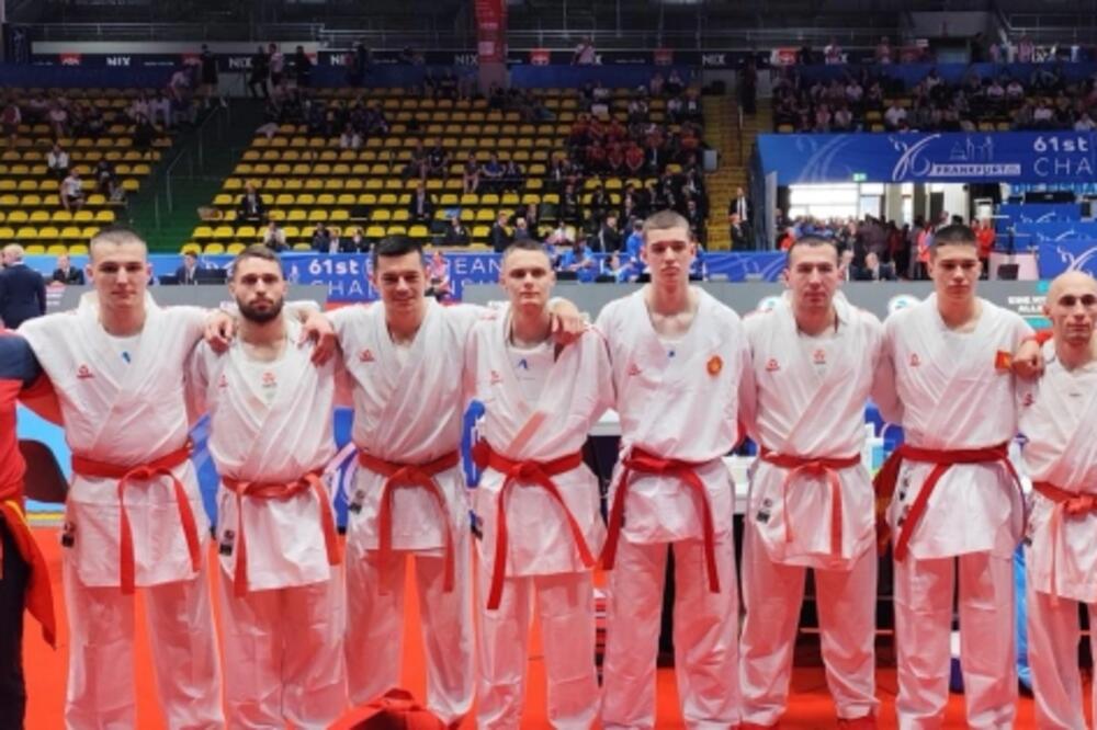 Iz Frankfurta u Kinu: Karate reprezentacija Crne Gore izborila plasman na Svjetsko prvenstvo