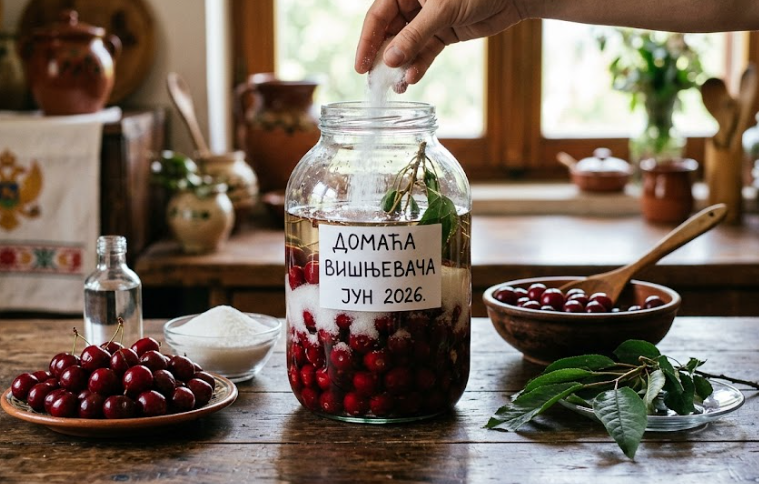 Kako napraviti domaću višnjevaču: Jednostavan recept sa samo četiri sastojka