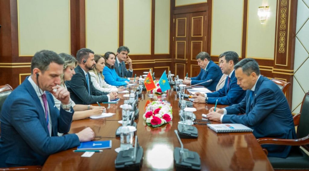 Milatović: Vrijeme je za sadržajnije institucionalno partnerstvo sa Kazahstanom