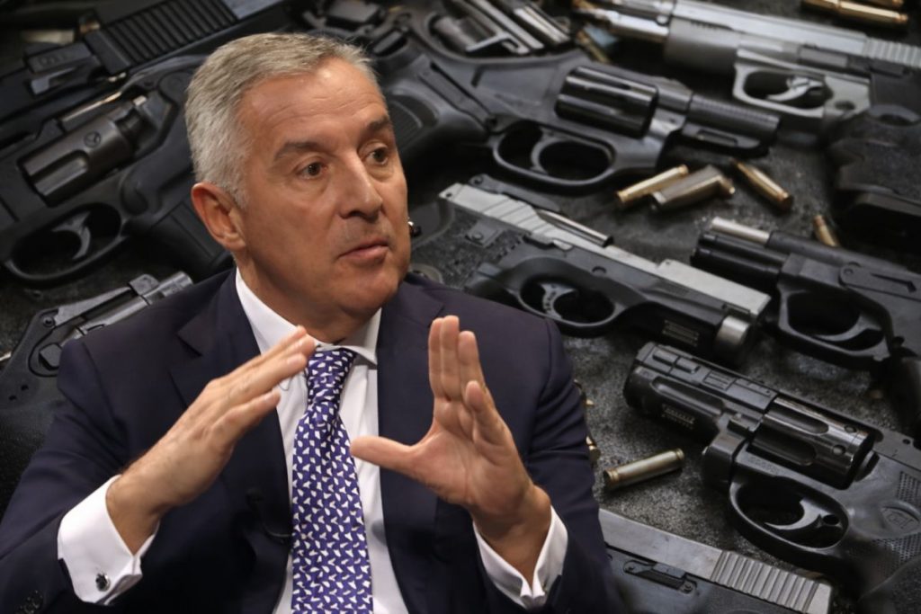 Milo krio oružje: Đukanović nije prijavio 11 komada iz svog arsenala
