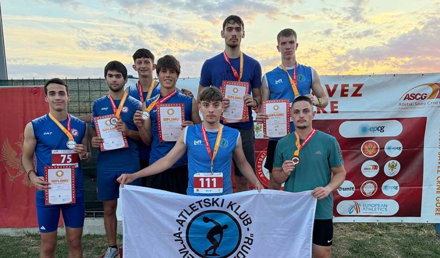 Mina Lukolić oborila rekord na 60 metara, atletičari Mornara osvojili najviše medalja prvog dana pojedinačnog seniorskog prvenstva