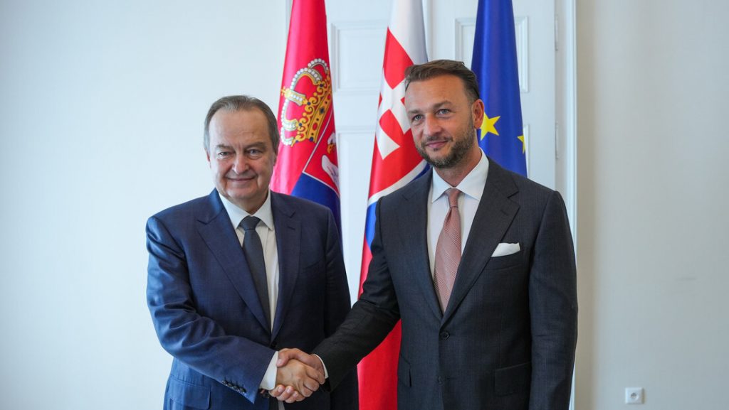 Dačić u Slovačkoj: Zahvalni smo na stavu o KiM, najvažnijem pitanju Srbije