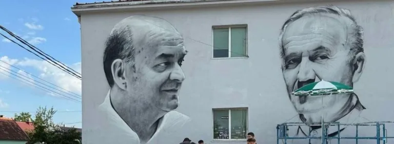 Nikšić odao počast velikanima Partizana: Duško Vujošević i Božo Koprivica dobili mural