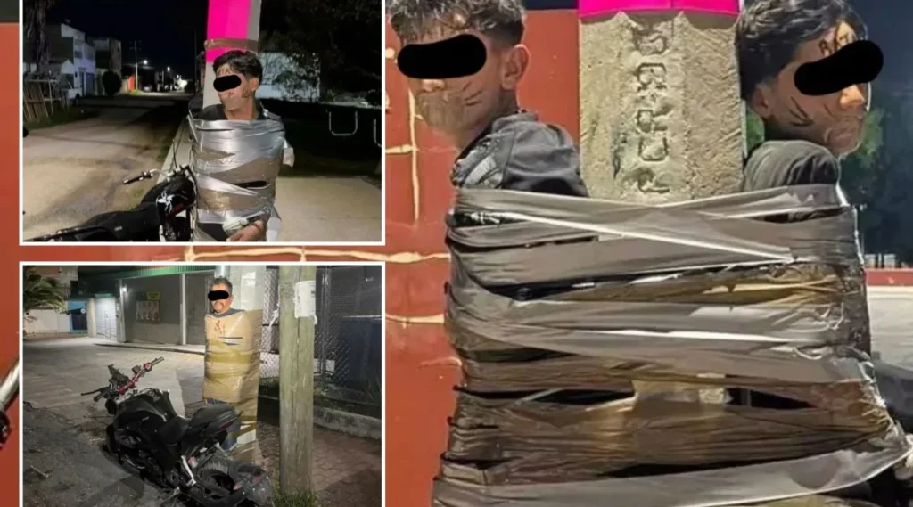 “Meksički Betmen” hvata lopove i vezuje ih za bandere