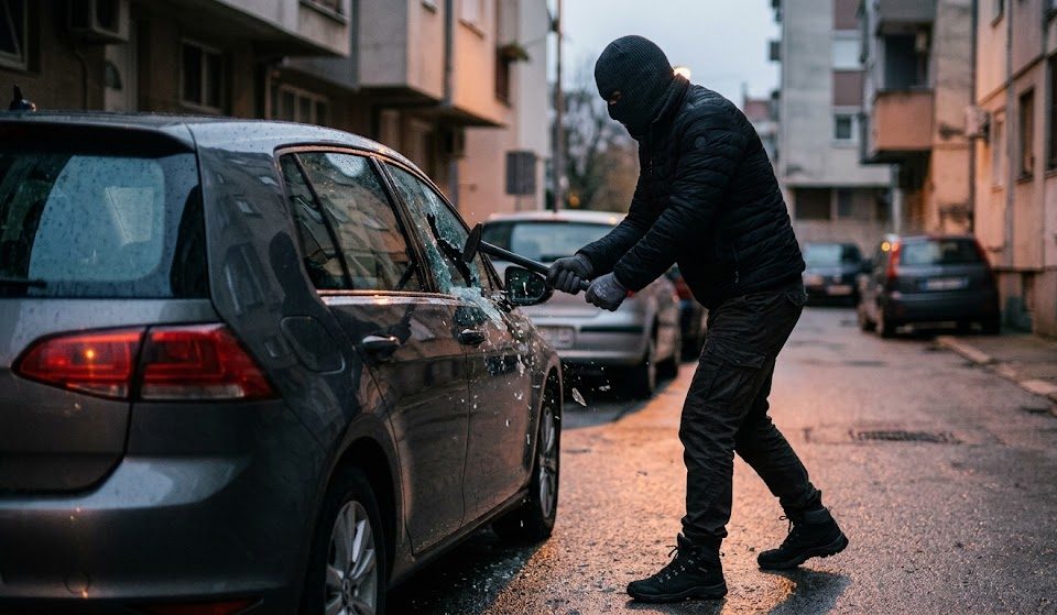 Razbili staklo na kolima, pa ukrali više od 100.000 eura: Uhapšen državljanin tzv. Kosova, traga se za saučesnicima