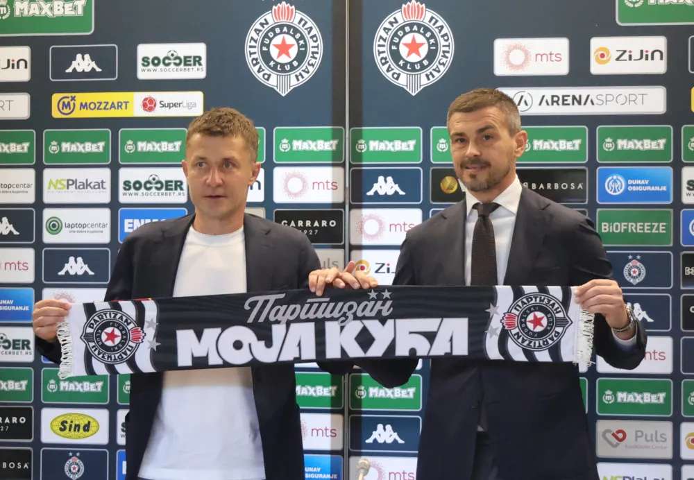 Saša Ilić predstavljen kao novi trener Partizana: Spreman sam za najveći izazov u karijeri