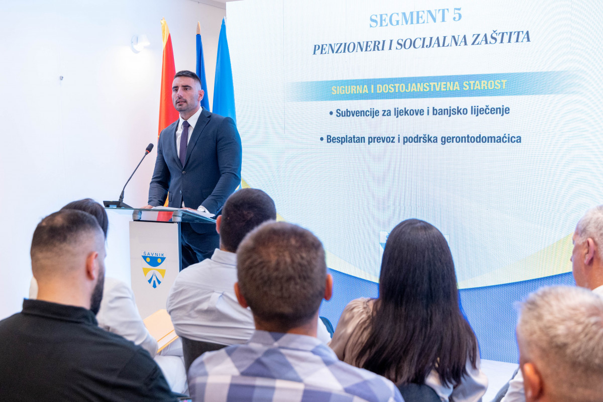 Jakić: Najobuhvatniji program podrške građanima u istoriji Šavnika