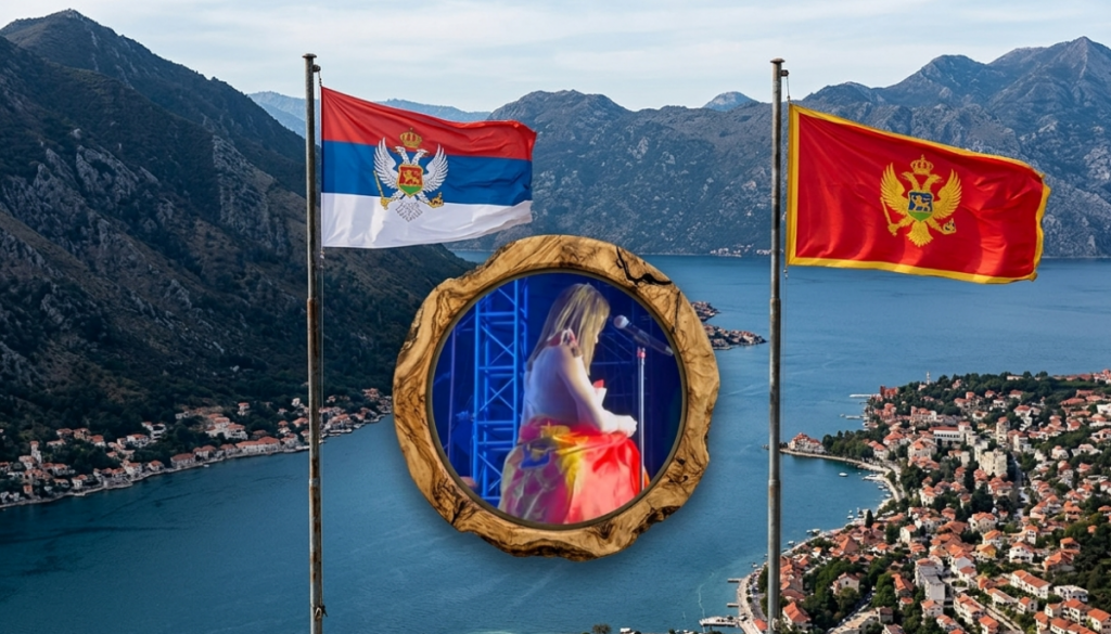Državna zastava ugrožena na jarbolu pored trobojke, a nije na dnu leđa pjevačice?