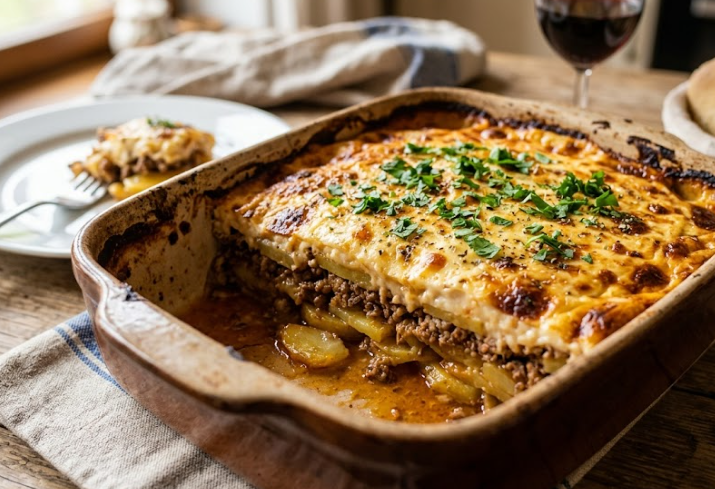 Domaća musaka sa krompirom i mljevenim mesom: Recept za savršen porodični ručak