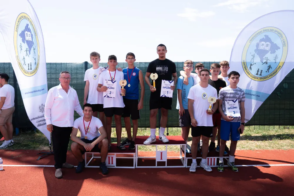 Topolica ugostila finale školskih igara u atletici: Titule za OŠ “Marko Miljanov”(Bijelo Polje) i OŠ “Oktoih” (Podgorica)