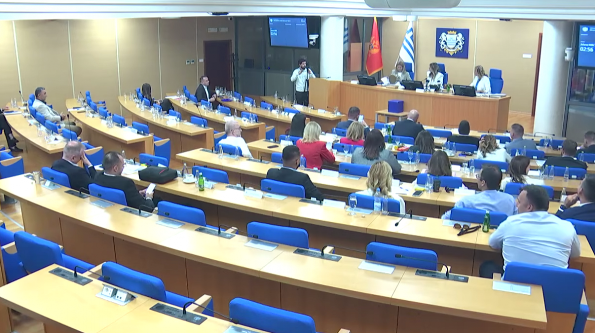 Srđan Perić izabran za predsjednika Skupštine Glavnog grada Podgorice