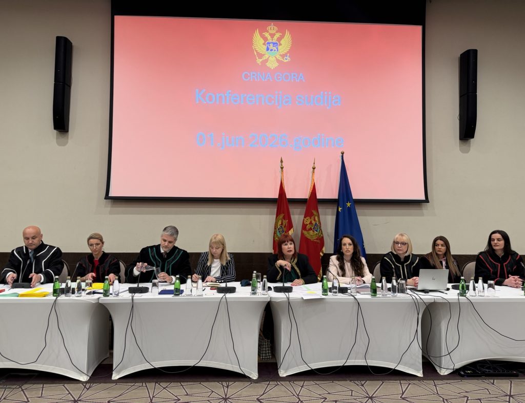 Žižić, Vlahović, Radovanović i Ademović novi članovi Sudskog savjeta iz reda sudija