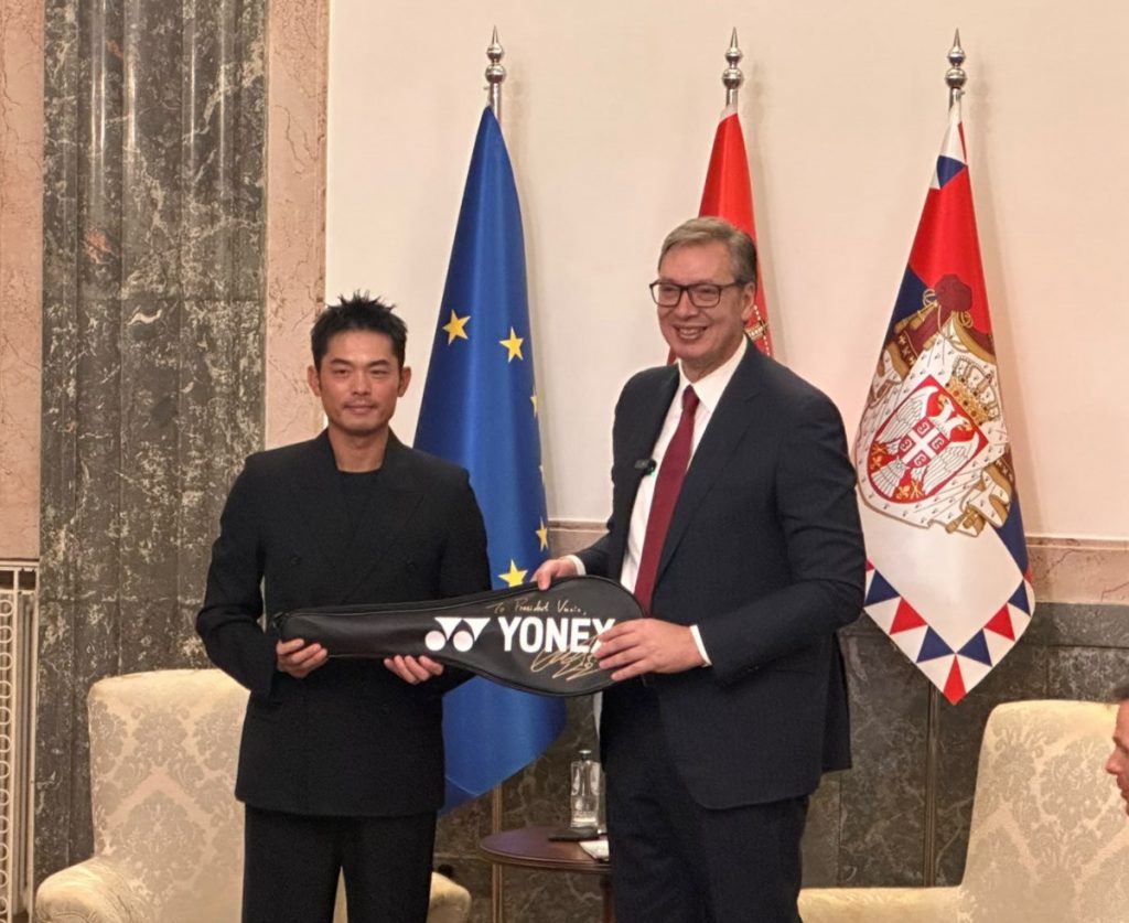 Vučić: Presrećan sam što će legendarni Lin Dan promovisati Ekspo 2027 u Beogradu