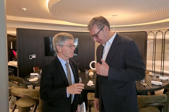 Vučić sa Saksom: Srbija ima istorijsku šansu da postane dio zajedničkog EU tržišta