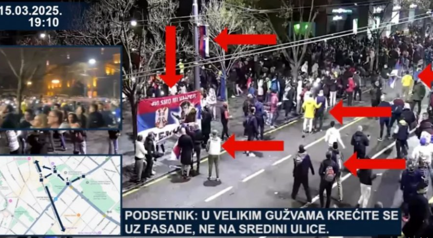 DVA MINUTA I 46 SEKUNDI KOJI ĆE ŠOKIRATI SRBIJU: RTS objavio rekonstrukciju događaja od 15. marta