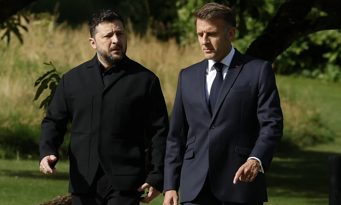 zelenski i makron