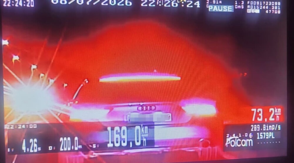 Uhapšen državljanin Srbije (35), vozio 169 na sat