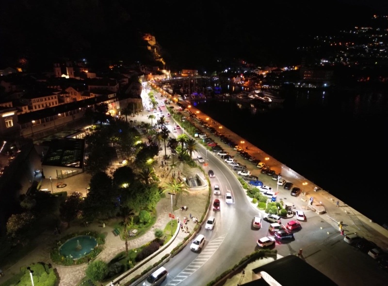Rekonstruisana javna rasvjeta na području Opštine Kotor