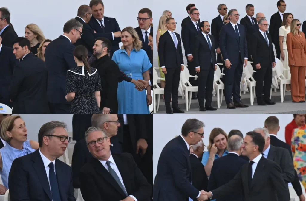 Velika čast za Srbiju: Predsjednik Vučić vojnu paradu u Parizu pratio iz prvog reda