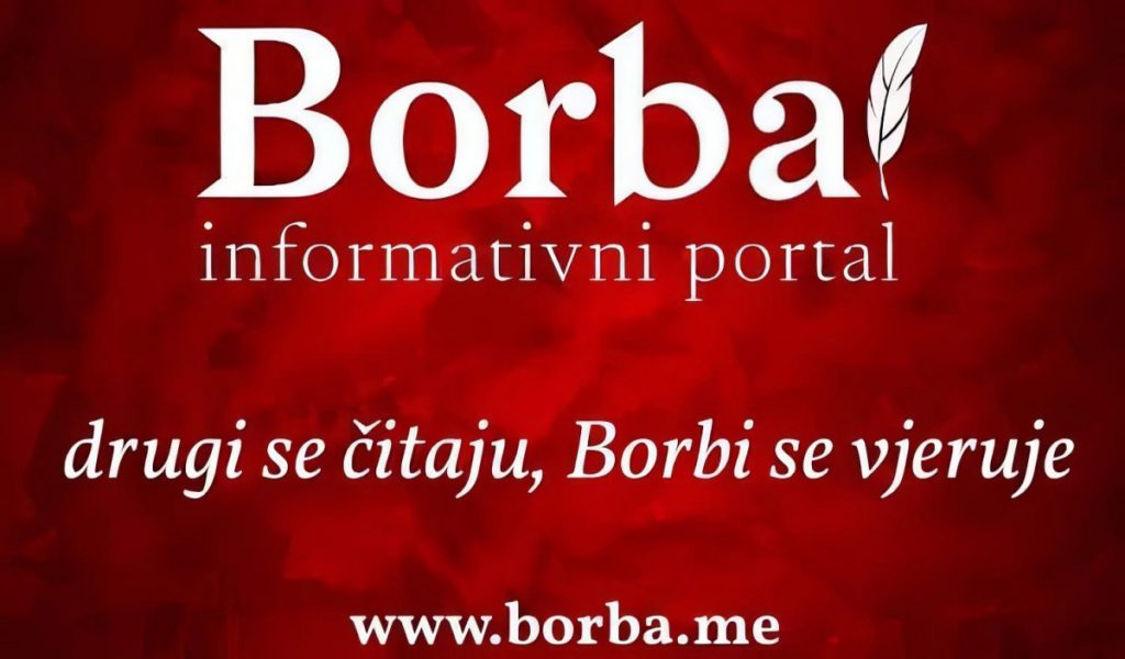 Odgovor Borbe braći Hrvatima: Ne sjekirajte se, neće Vama niko zabraniti ulaz u Crnu Goru, slobodno dođite; Nema naša država kičmu kao vaša, mi samo Srbima zabranjujemo ulaz