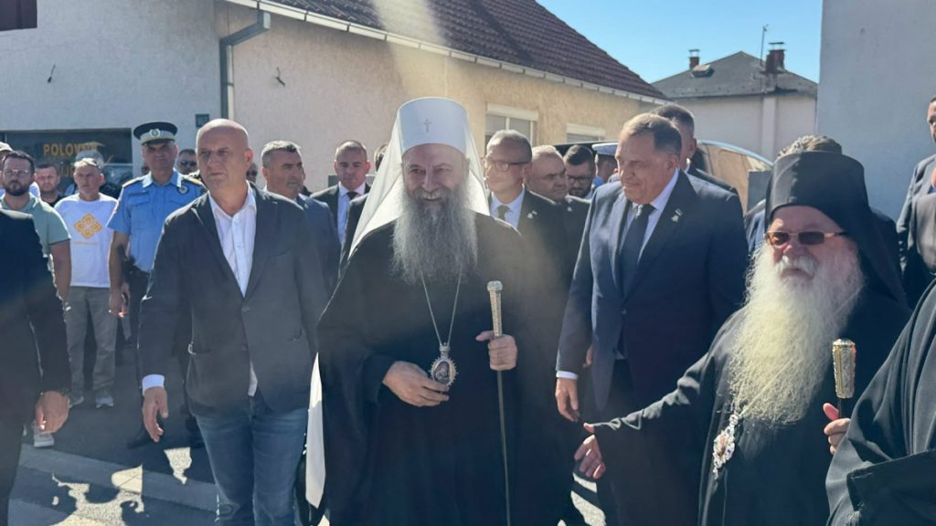 Patrijarh Porfirije poručio iz Bratunca: Naša vjera je naša lična karta!