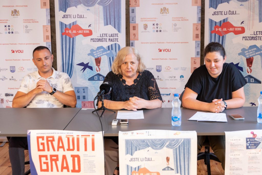 Kotorski festival pozorišta za djecu počinje predstavom „Graditi grad“