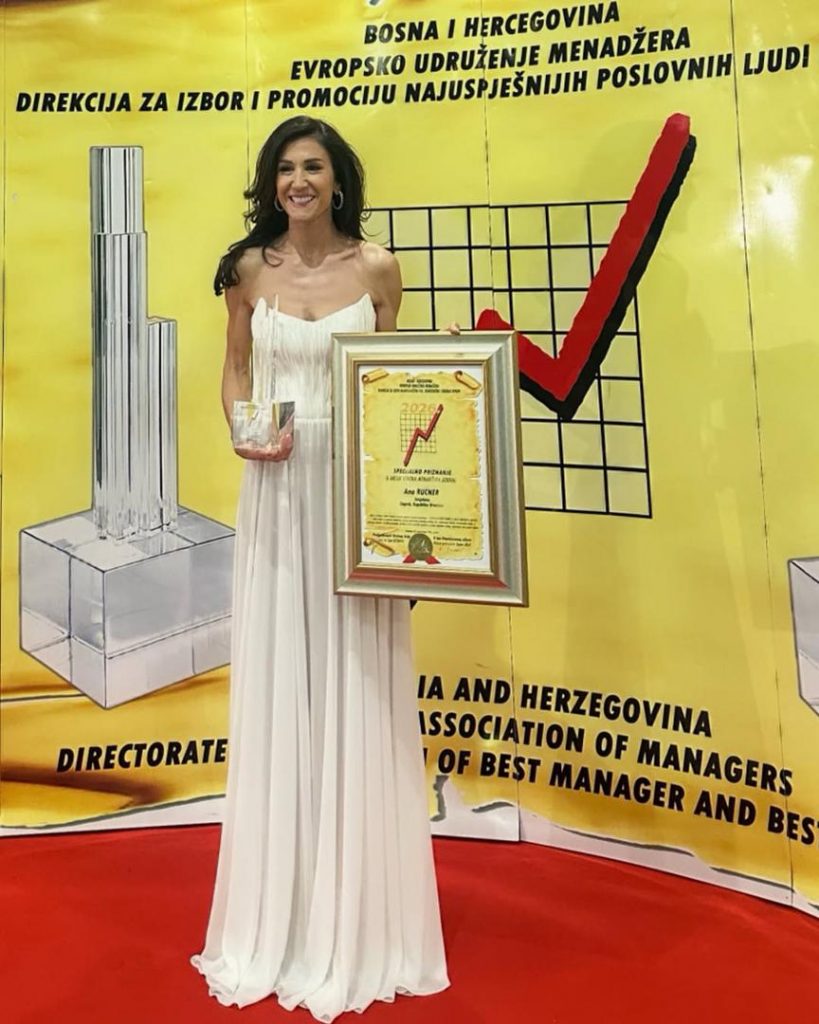 Od spektakla na Srđu do svjetskog priznanja: Ana Rucner laureatkinja 47. izbora najmenadžera i ličnosti godine