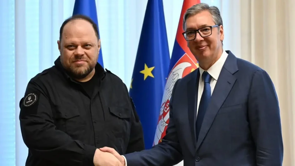 Vučić razgovarao sa predsjednikom ukrajinskog parlamenta