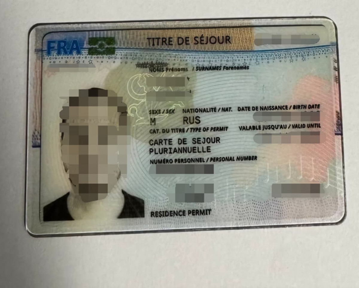 Falsifikovana boravisna dozvola FR