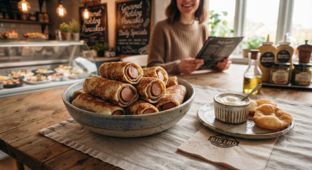 HOT DOG PALAČINKE – Spoj koji ruši pravila: Palačinke i viršle u jednom zalogaju!