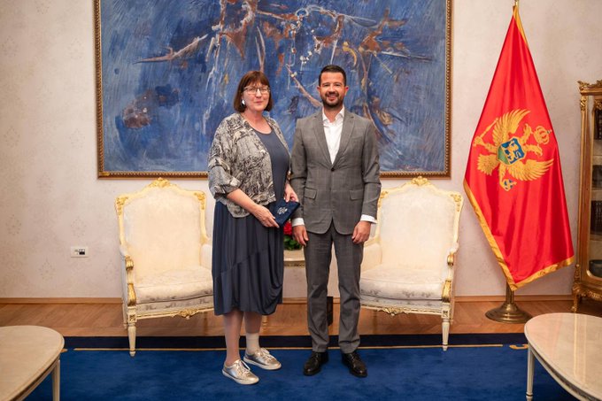 Milatović sa ambasadorkom Meken: Crnu Goru i Ujedinjeno Kraljevstvo povezuje čvrsto savezništvo i uzajamno poštovanje