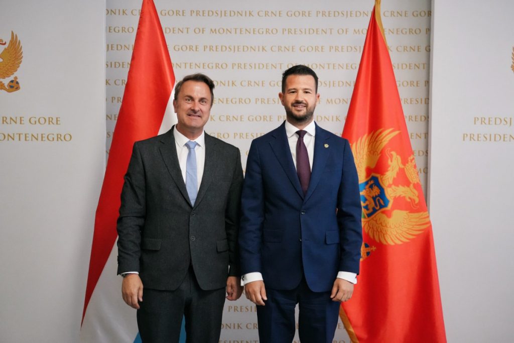 Milatović: Luksemburg snažan prijatelj Crne Gore i važan saveznik na našem evropskom putu