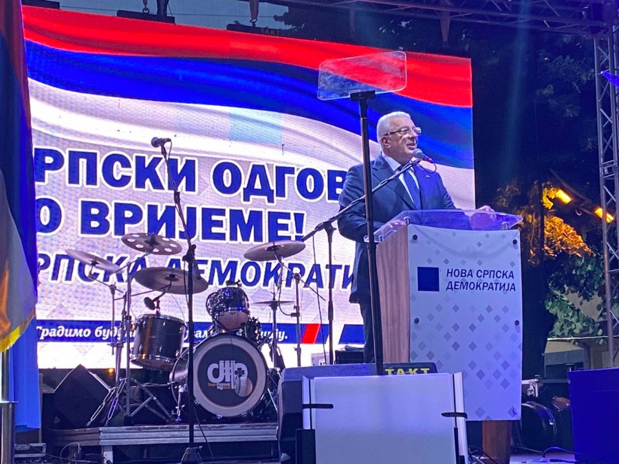 Mandić iz Berana: Novi srpski odgovor za novo vrijeme zasniva se na ravnopravnosti, dijalogu i evropskom putu